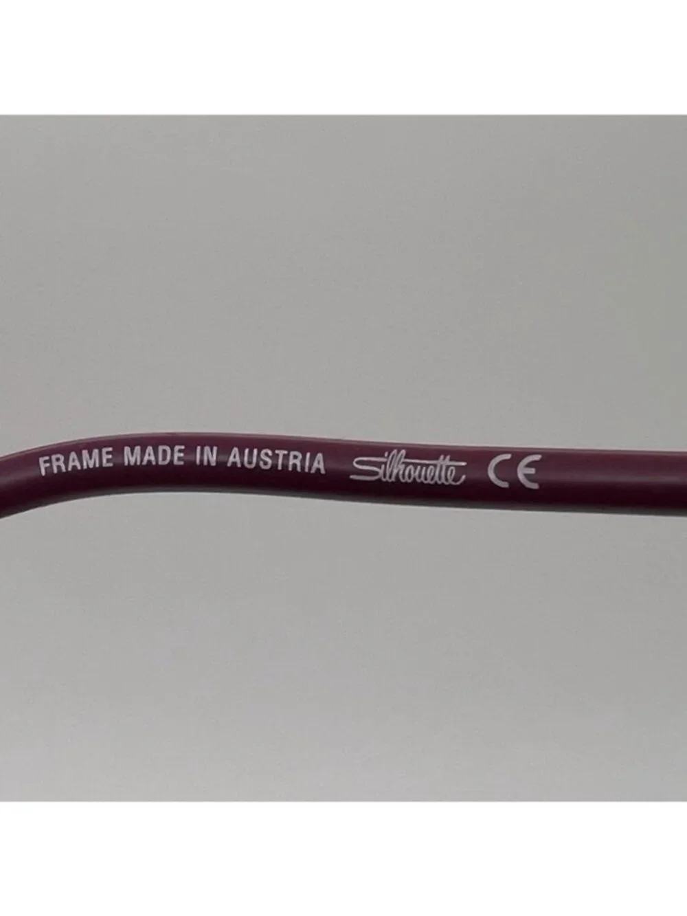 Silhouette 5227 40 6053 Eyeglass Frames Oval Rimless Rose Pink 49-17-135 Case